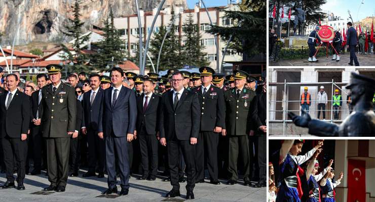 Gazi Mustafa Kemal Atatürk, Ebediyete irtihalinin 87. yıl dönümünde anıldı