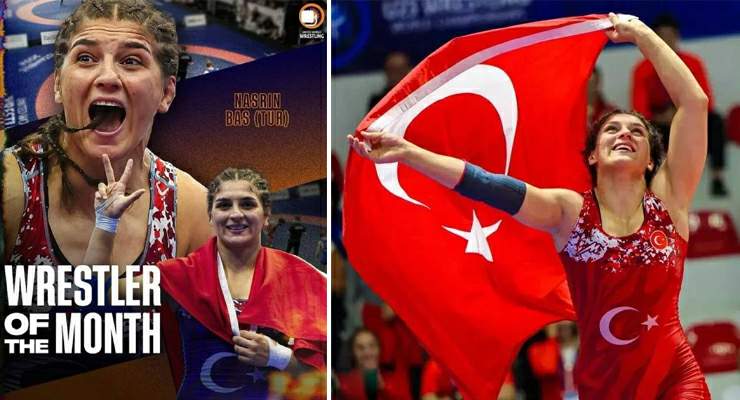 Tokatlı Nesrin Baş’a Dünya Güreş Birliği’nden büyük onur