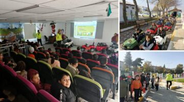Tokat Belediyesi’nden güvenli yarınlar için miniklere “Trafik Bilinci Eğitimi”