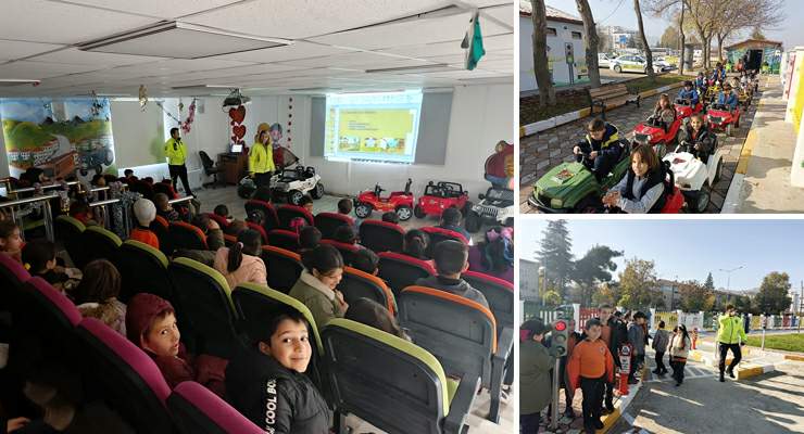 Tokat Belediyesi’nden güvenli yarınlar için miniklere “Trafik Bilinci Eğitimi”