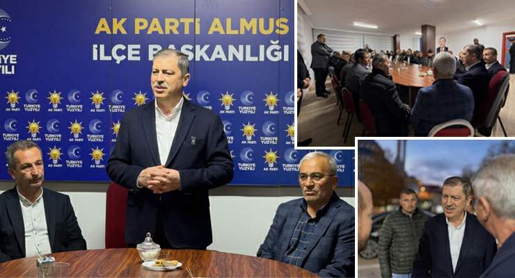 Mustafa Arslan “3 vekil ve teşkilatlarımızla Tokat’a hizmet etmenin mutluluğunu yaşıyoruz”
