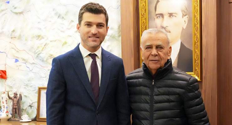 Tokatlı eski başkan Kocaoğlu, Başkan Karagöl’ü ziyaret etti