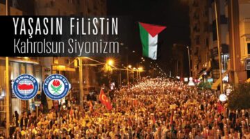 Eğitim-Bir-Sen, “Bir gün değil her gün Filistin’in yanındayız”