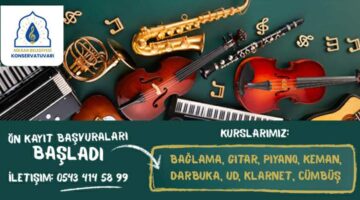 “Niksar Belediyesi Konservatuvarı” açılıyor