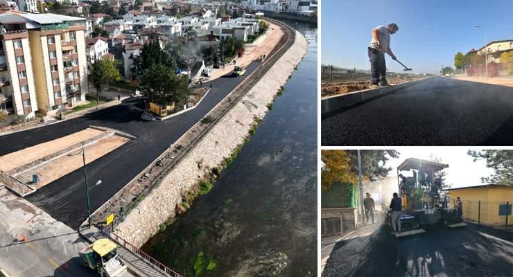 Tokat Belediyesi, Asfaltta hız kesmiyor
