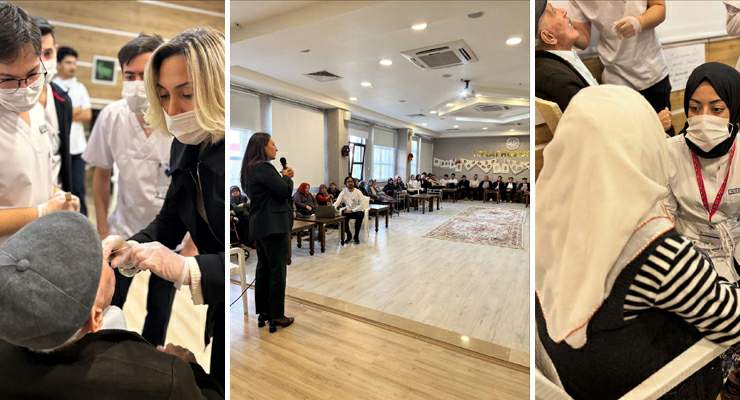 TOGÜ’den, Huzurevi sakinlerine “Ağız ve Diş Sağlığı Hizmeti”