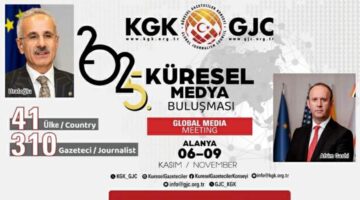 “KGK 5. Küresel Medya Buluşması” Alanya’da başlıyor