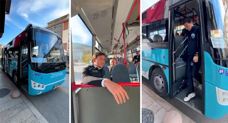 Tokat’ta “Toplu Taşıma” güçlendiriliyor
