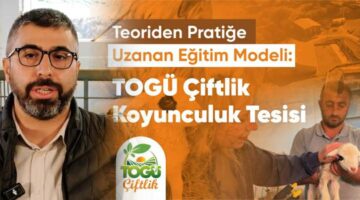 TOGÜ “Çiftlik Koyunculuk Tesisi” öğrencileri geleceğe hazırlıyor