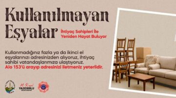 Kullanılmayan eşyalar ihtiyaç sahipleriyle yeniden hayat buluyor