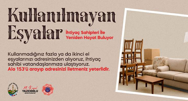Kullanılmayan eşyalar ihtiyaç sahipleriyle yeniden hayat buluyor
