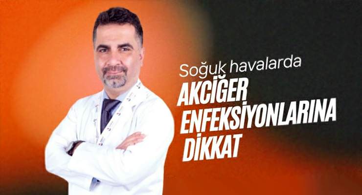 Soğuk havalarda akciğer enfeksiyonlarına dikkat