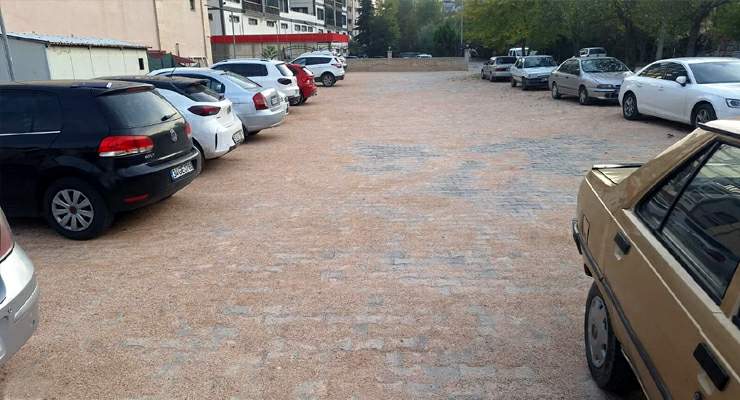 Belediye ve Tapu Kadastro işbirliği ile 50 araçlık modern alan