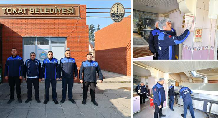 Tokat Belediyesi zabıta ekiplerinden fırınlara sıkı denetim