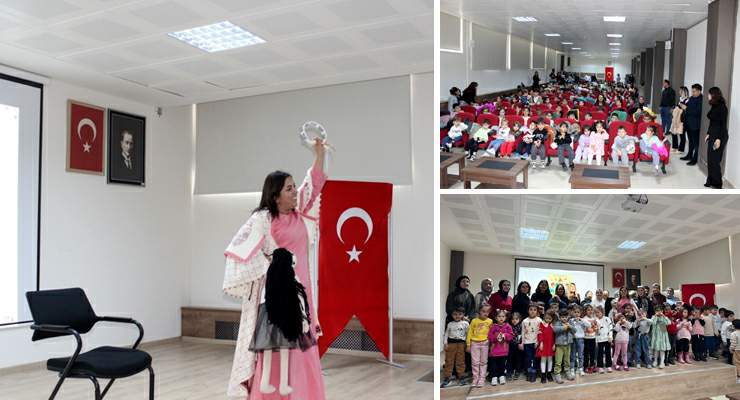 TOGÜ’de “Etkileşimli Masal Atölyesi” çocuklarla buluştu