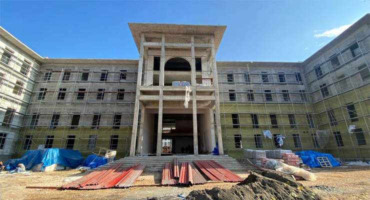Tokat’ta “Valilik Binası” hızlı yükseliyor