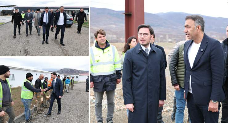 Tokat’ta “Yeni Yeşil Küçük Sanayi Sitesi” hızla yükseliyor