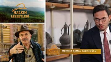 Başkan Yazıcıoğlu ile Tokatlı şef Adnan Şahin “Çiğli Gömbe” yedi