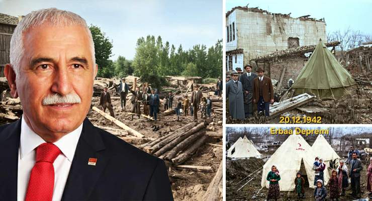 Kadim Durmaz, 20 Aralık 1942… Erbaa depremine dikkat çekti