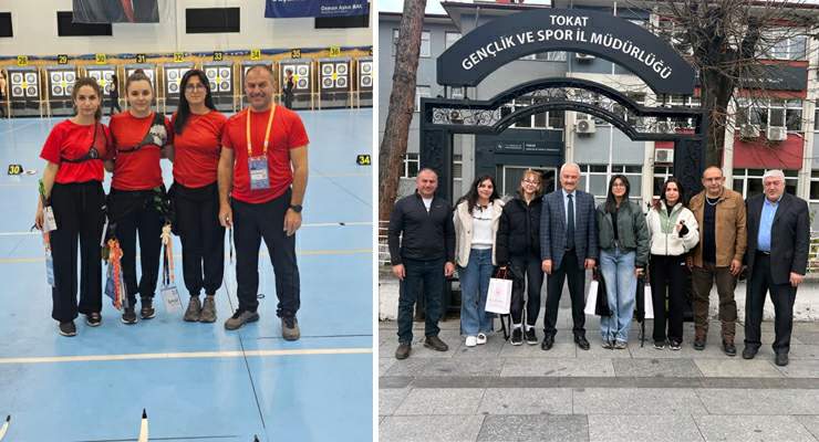 Tokatlı genç okçulardan şampiyonada büyük başarı