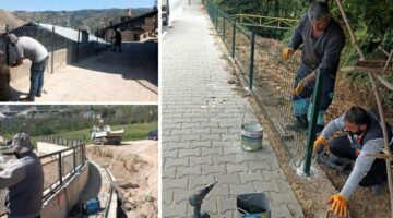 “Yaya Güvenliği” için Tokat Belediyesi tel çitler çekiyor