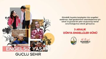 Başkan Yazıcıoğlu, “Engelsiz şehir Tokat için gönülden çalışıyoruz”