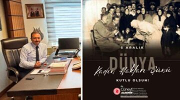 Cüneyt Aldemir’in “5 Aralık Kadın Hakları Günü” kutlama mesajı