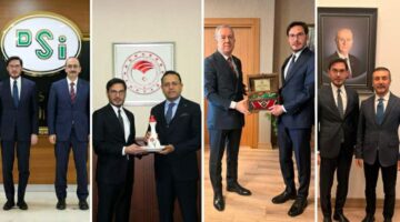 Ankara’da Başkan Yazıcıoğlu’ndan üst düzey ziyaretler