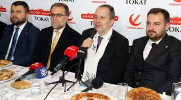 Fatih Erbakan Tokat’ta sert konuştu: “Bu bütçe faiz bütçesidir”