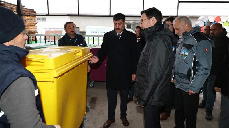 Tokat Belediyesi’nden “Yeni Nesil Çöp Konteynerleri” sahada