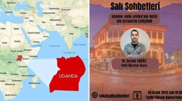 Senenin son “Salı Sohbeti” Dr. Cezmi Ervüz’den “Uganda”