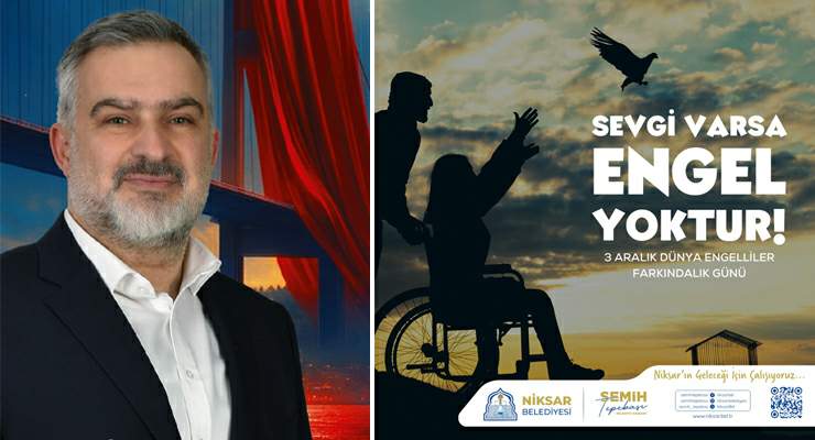Başkan Semih Tepebaşı, “Sevgi varsa, engel yoktur”