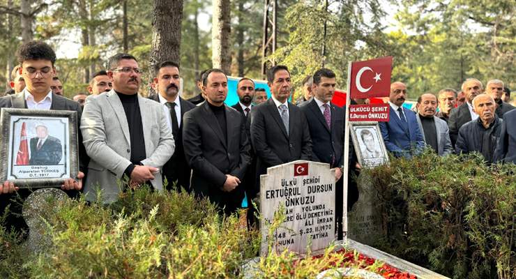 Ülkücü Şehit Dursun Önkuzu Tokat’ta dualarla anıldı