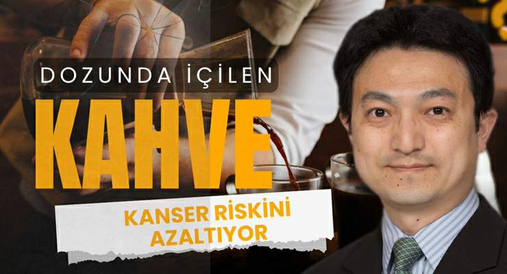 “Dozunda içilen kahve, kanser riskini azaltıyor”