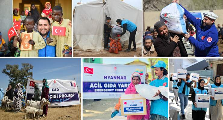 Türkiye Diyanet Vakfı 50. yılında 149 ülkede 50 milyonu aşkın ihtiyaç sahibine ulaştı