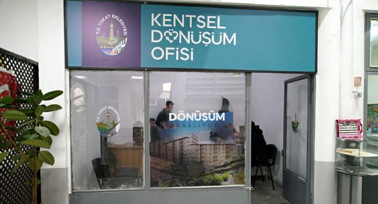 Tokat Belediyesi ‘Kentsel Dönüşüm Ofisi’ni hizmete açtı