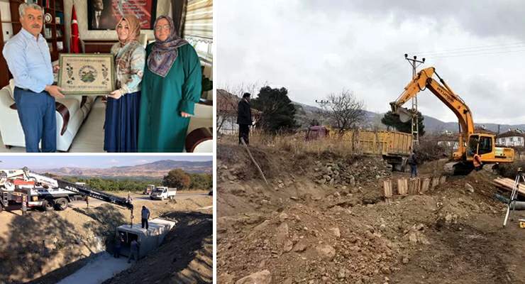Başkan Habib Han, “Dün yaptı, Bugünde Yapıyor, Yarında AK Parti yapacak”