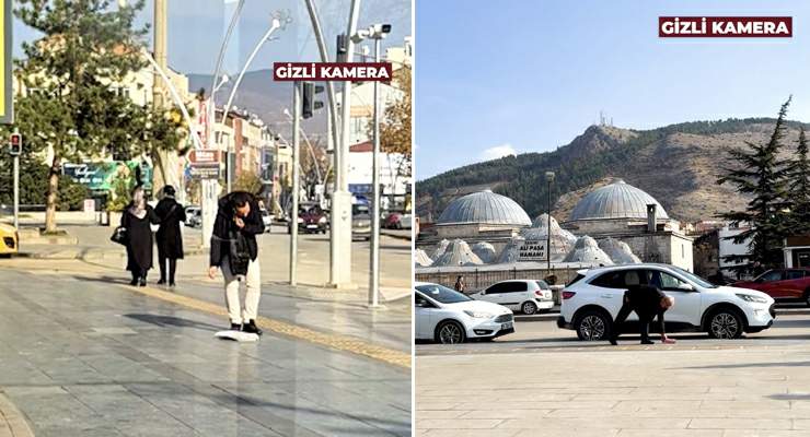 Tokat Belediyesi’nin “Temizlik Hepimizin Sorumluluğu” sosyal deneyi ilgi gördü