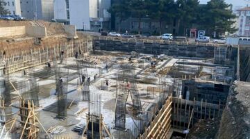 “Hastane Modern Otopark” projesinde yoğun çalışma devam ediyor