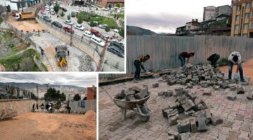 Üniversite Hastanesi çevresine trafiği rahatlatacak önemli bir adım daha
