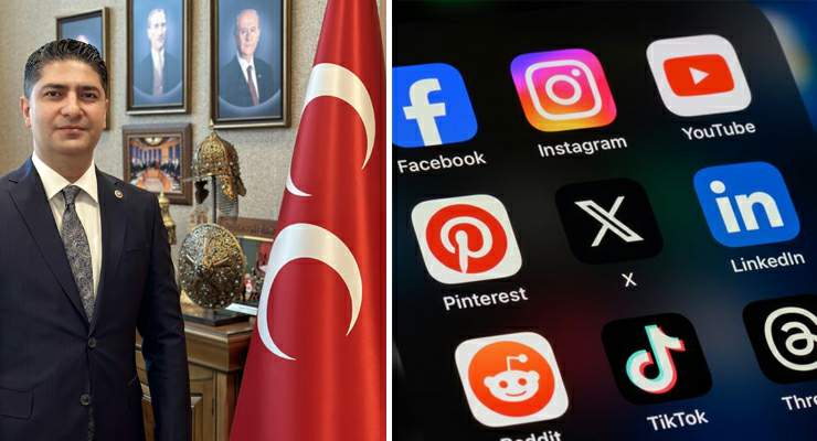 MHP’li Özdemir’den dikkat çeken uyarı “Türk basını sosyal medya kıskacında”