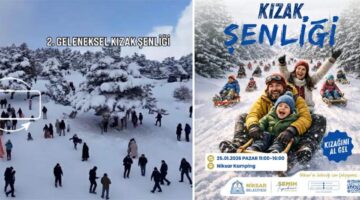 Niksar Belediyesi’nden, “Kızak şenliğimize davetlisiniz”