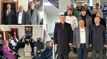 AK Parti Tokat Milletvekilleri ve Merkez İlçe Başkanı’ndan Tokat Gazeteciler Cemiyeti’ne ziyaret