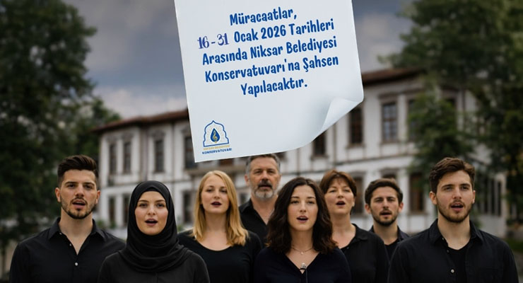 Niksar Belediyesi “Türk Müziği Korosu” kuruluyor