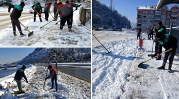 Tokat’ta kaldırımlar bitti, Sıra caddelere geldi, Ekipler 7/24 sahada