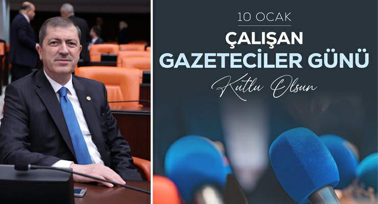Vekil Arslan’ın “10 Ocak Çalışan Gazeteciler Günü” mesajı