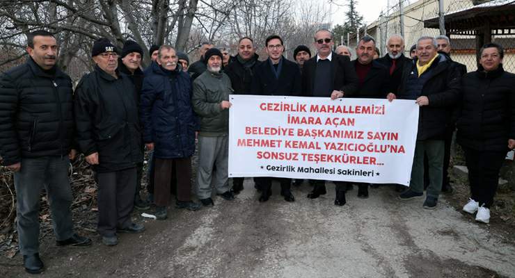 Başkan Yazıcıoğlu, “Söz verdik, Yaptık”