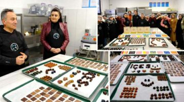 TOGÜ’de İÇES misafirlerine “Çikolata” sürprizi