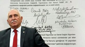 Kadim Durmaz, “Emekliye insanca yaşam önergeleri AKP ve MHP tarafından reddedildi”