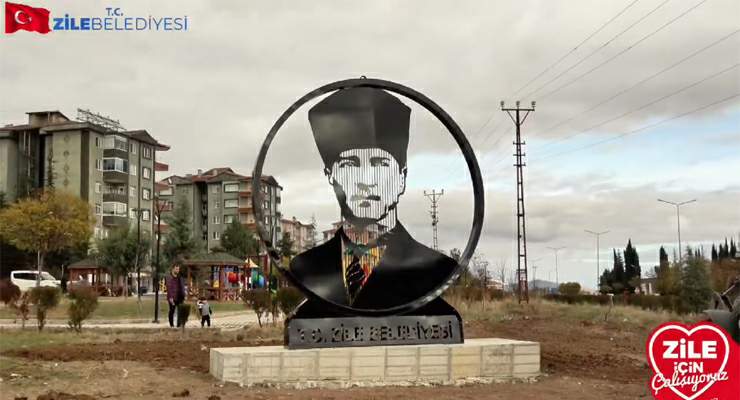 Zile, Atatürk Silüeti’ne kavuşuyor